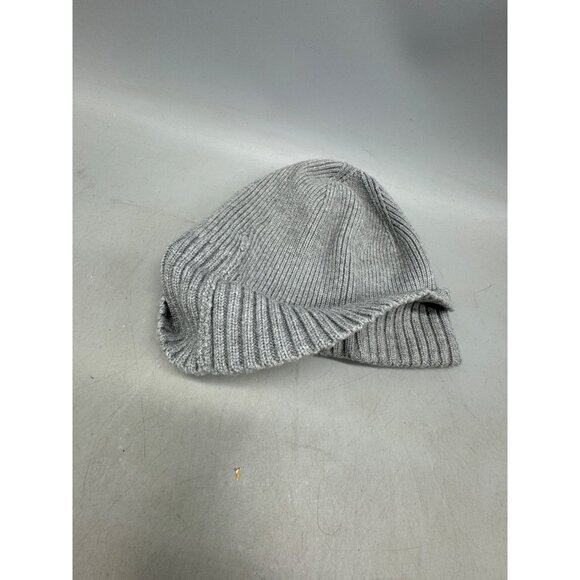 time & tru gray beanie hat polyester blend one size soft READ - Picture 2 of 5